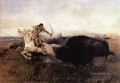 Indianer Jagd Buffalo Indianer Westlichen Amerikanischen Charles Marion Russell